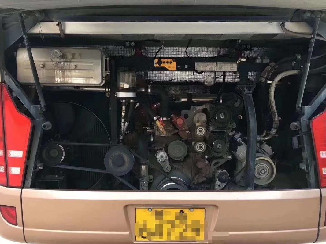 ZK6122 49/55 assentos Yutong usou a viagem diesel da cara da porta do motorista da mão esquerda do ônibus da pousa-copos 2013 - 2016 anos