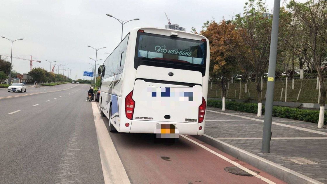 Movimentação usada Seat da mão esquerda do motor diesel do ônibus do passageiro de ZK6119H2Y 51 quase nova com porta automática