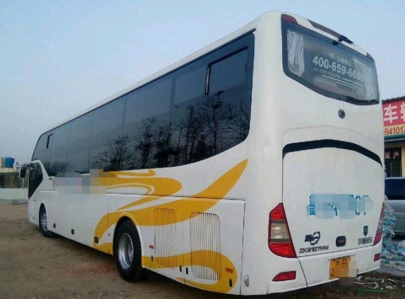Yutong usado diesel manual transporta o treinador Sleeper Bus assentos de 2017 anos 42 com cama macia