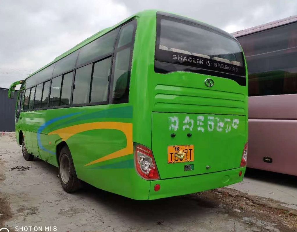 Comprimento diesel do Euro IV 8045mm de Seat do ônibus de turista 35 da mão do verde segundo da movimentação do lado esquerdo