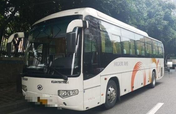 Treinadores de passageiro usados do dragão tipo dourado assentos diesel do motor 47 do Euro IV de 2014 anos