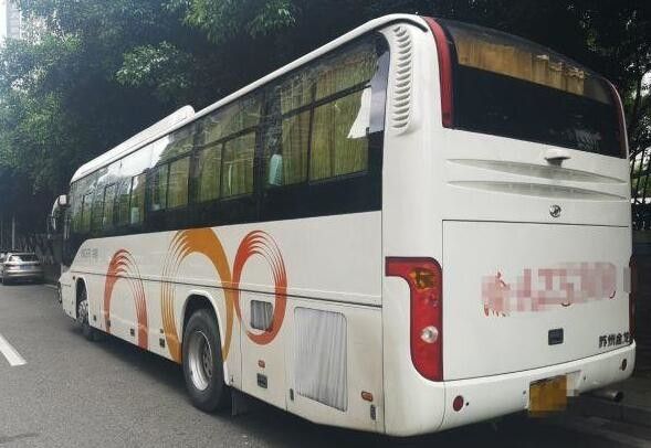 Treinadores de passageiro usados do dragão tipo dourado assentos diesel do motor 47 do Euro IV de 2014 anos