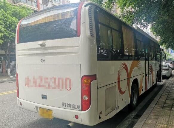 Treinadores de passageiro usados do dragão tipo dourado assentos diesel do motor 47 do Euro IV de 2014 anos