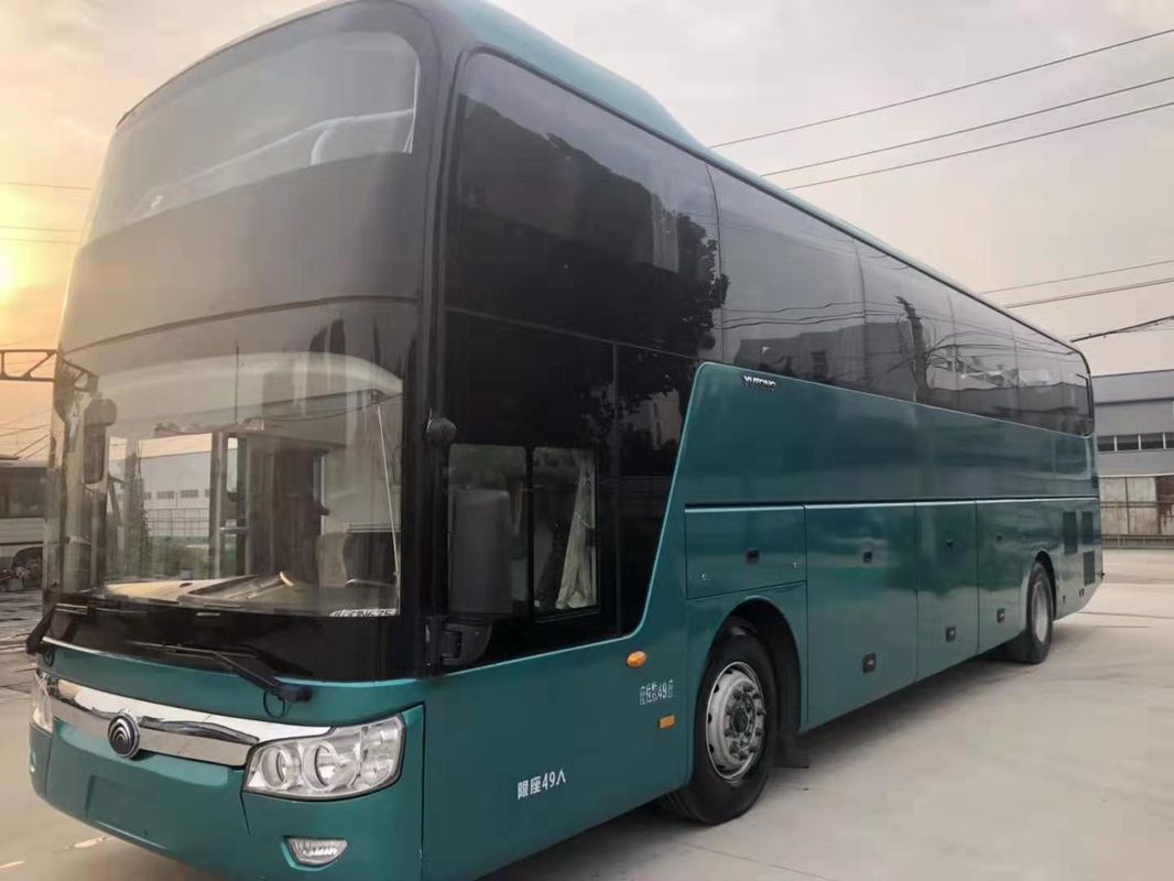 Ônibus usados modelo 49 Seat do diesel LHD 6126 Yutong padrão de emissão do Iv do Euro de 2014 anos