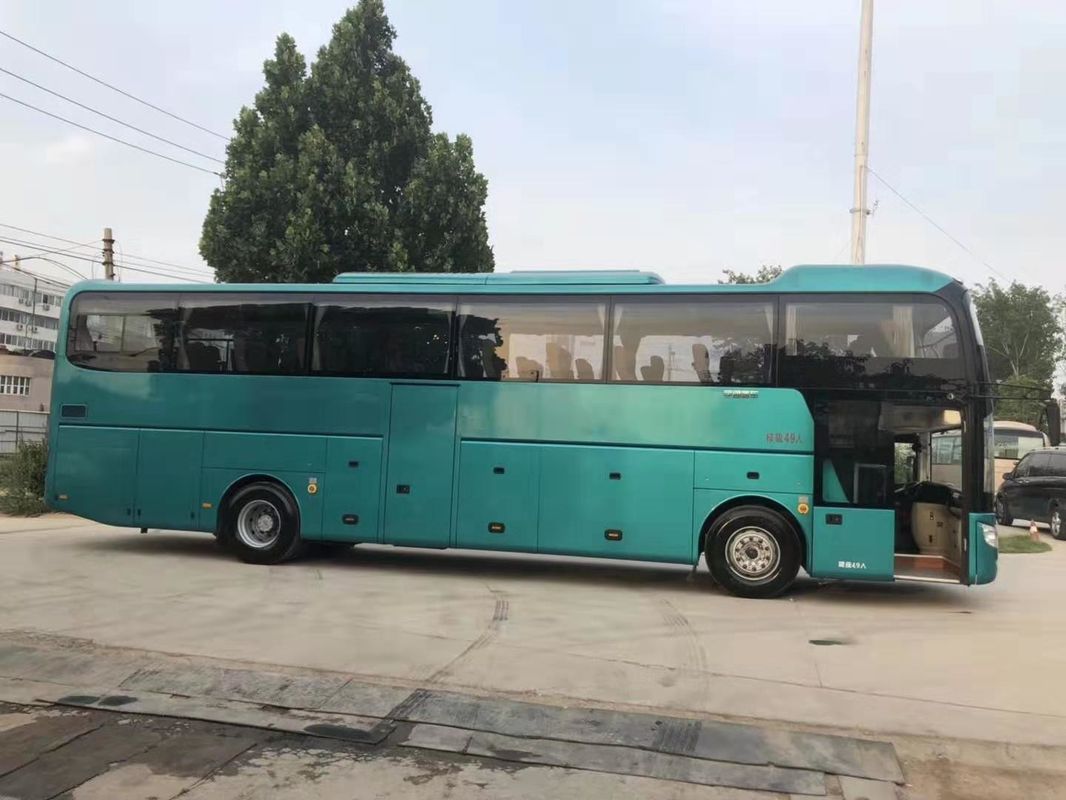 Ônibus usados modelo 49 Seat do diesel LHD 6126 Yutong padrão de emissão do Iv do Euro de 2014 anos