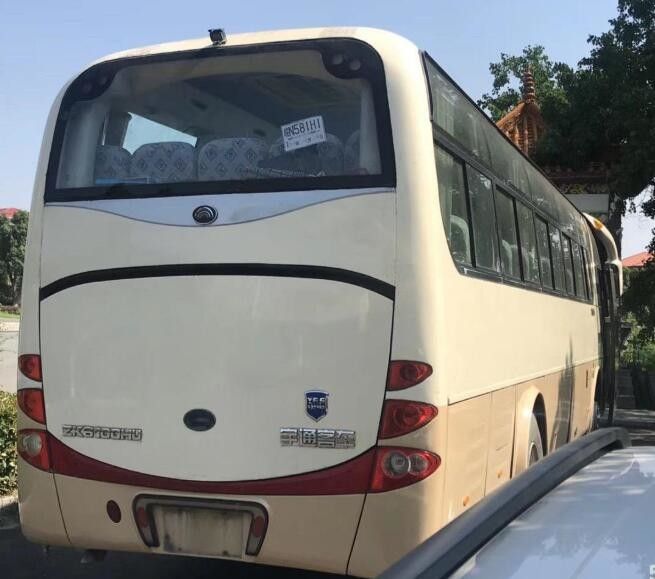 2010 ônibus usado assentos do treinador do modelo de Yutong Zk6100 do ônibus de turista 47 da mão do ano segundo