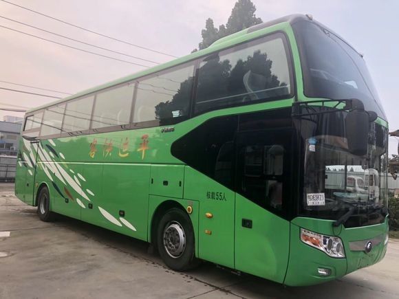 O diesel 6126 LHD usou o ônibus 55 Seat do passageiro ônibus da mão de um Yutong de 2015 anos ò