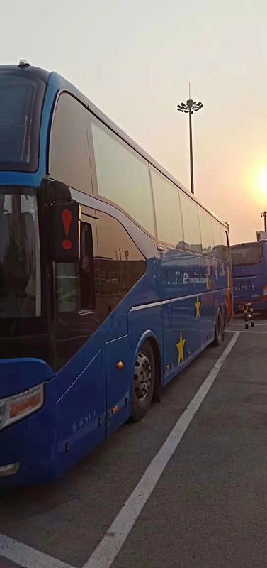 6127 Yutong diesel modelo usaram o ônibus de excursão 2013 ISO dos assentos LHD do ano 51 passado com airbag
