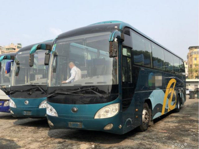ZK6120 47 assenta 2010 o motor diesel usado ano do Euro III do comprimento dos ônibus 12m de Yutong