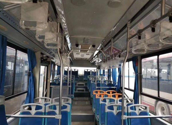 70 assentos Yutong usado LHD transportam o treinador urbano Bus do turista da milhagem do ônibus 19000KM da cidade de CNG