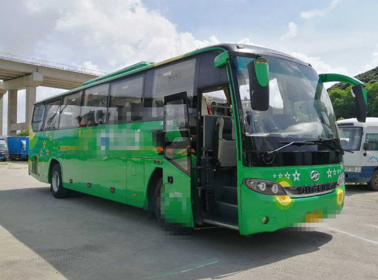 o ônibus usado milhagem do passageiro de 38000km usou o ônibus do rei Longo LHD/RHD assentos de 2015 anos 51