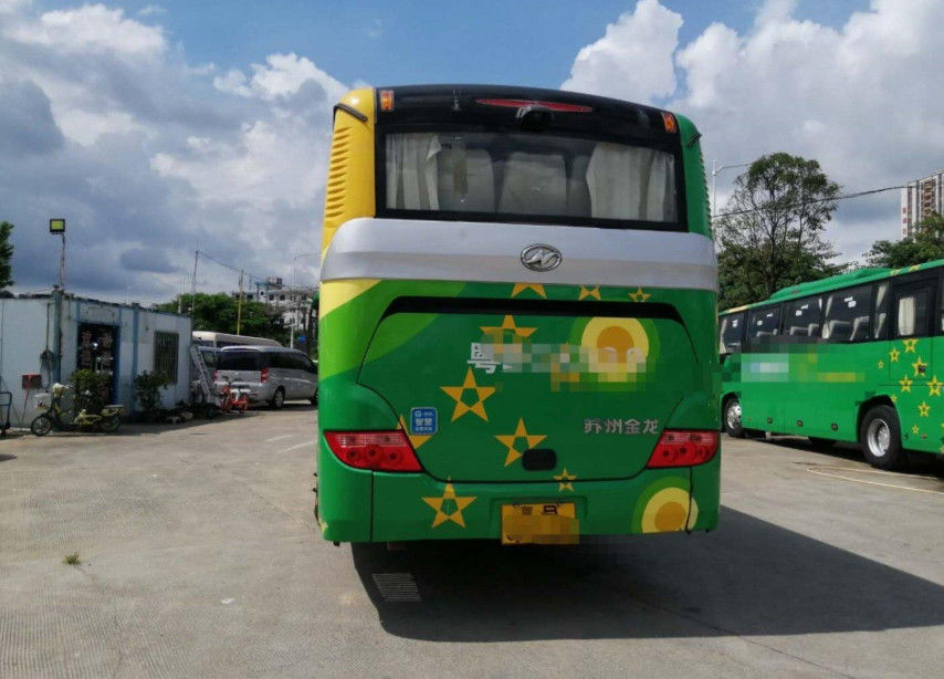 o ônibus usado milhagem do passageiro de 38000km usou o ônibus do rei Longo LHD/RHD assentos de 2015 anos 51