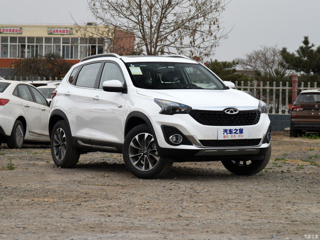 2018 anos TIGGO 7 em LHD do branco 5 - 7 dos assentos mini dos carros usados da gasolina modo da movimentação do combustível
