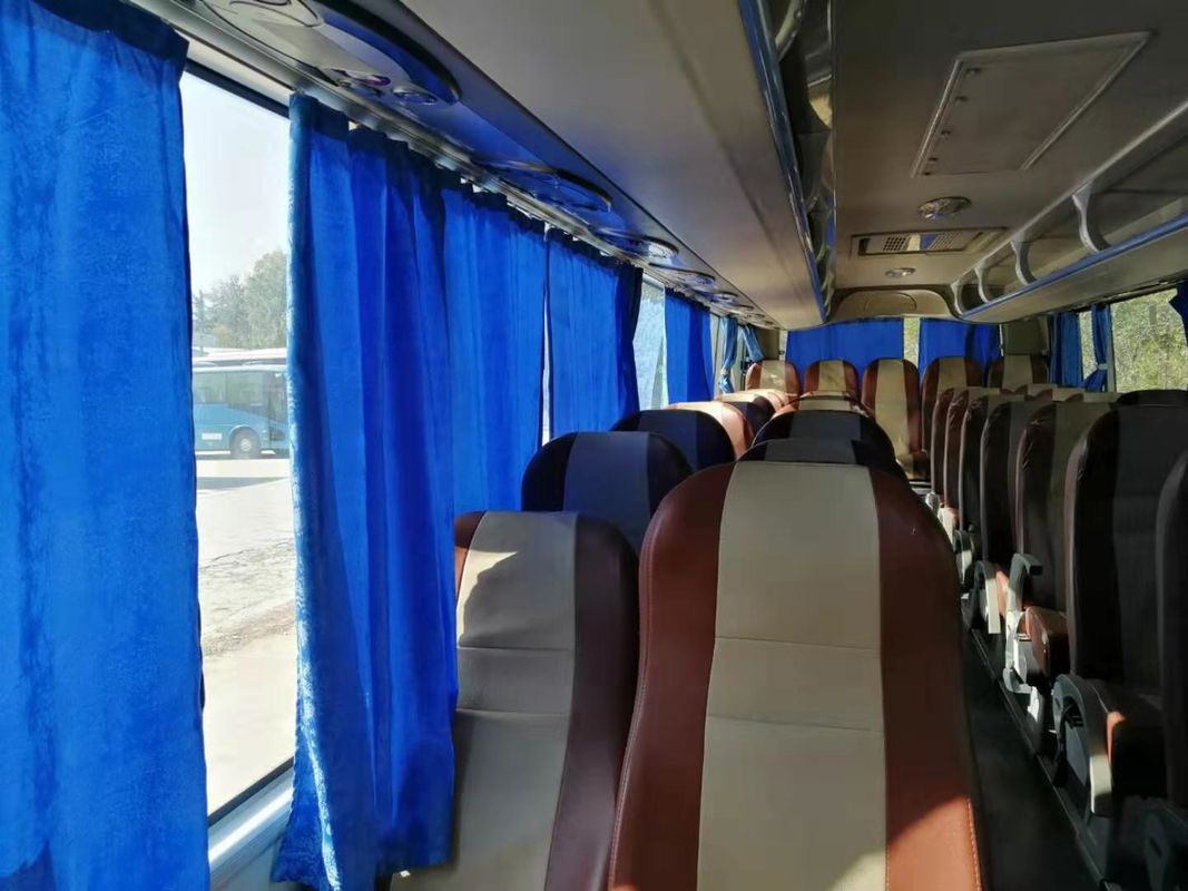 Boas condições do ônibus da mão da cor branca as?as 2010 anos 39 assentam o modelo de Yutong 6908