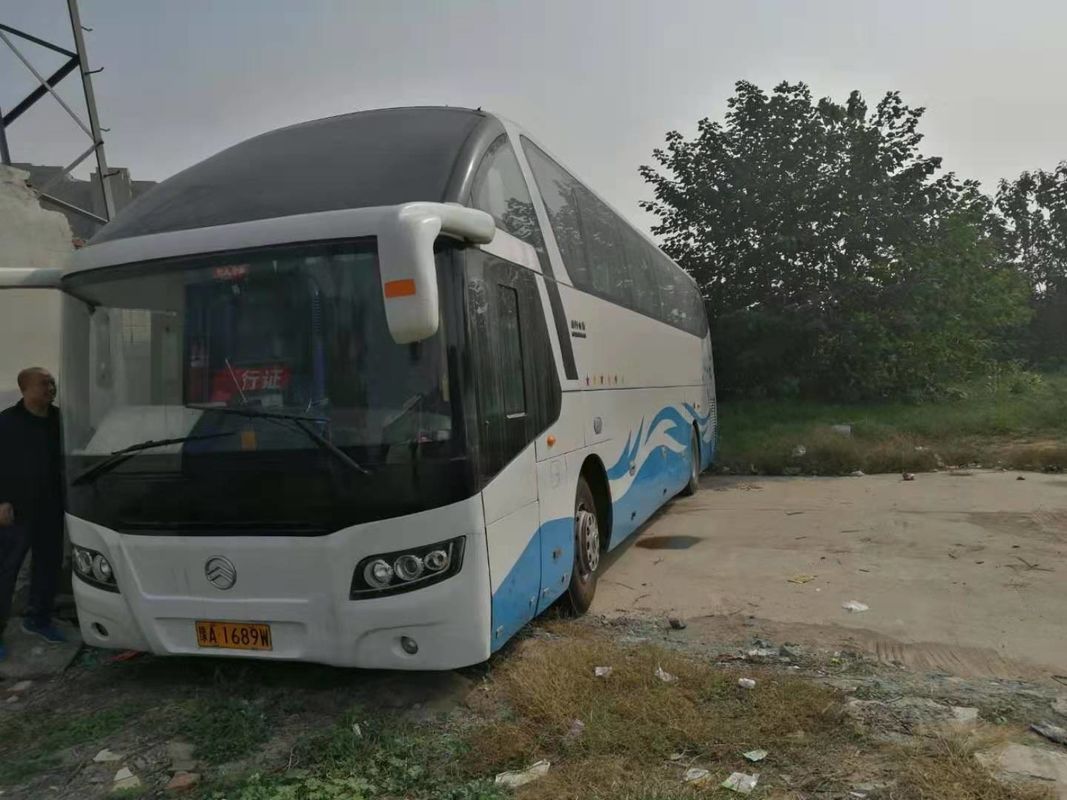 O dragão dourado XML6125 modela o ônibus usado do treinador 2010 velocidade máxima dos assentos 100km/H do ano 55