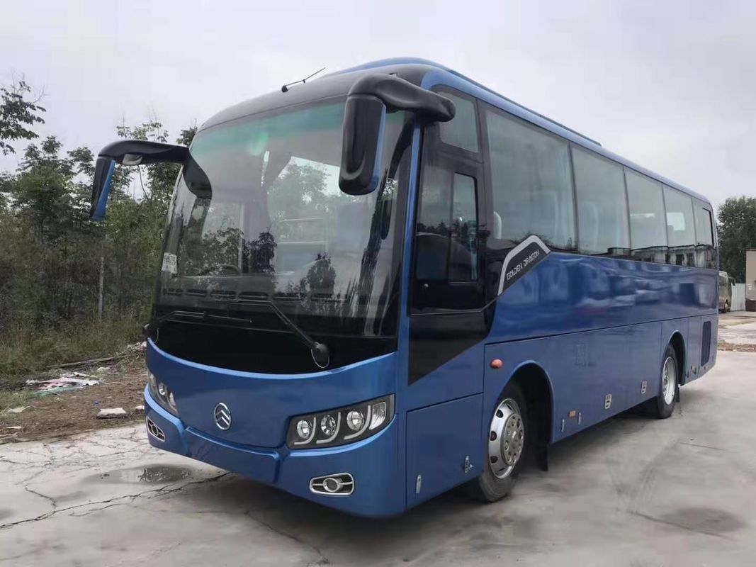 33 assentos 2014 altura azul usada ônibus usada ano do ônibus da cor 3300mm dos treinadores de motor do curso