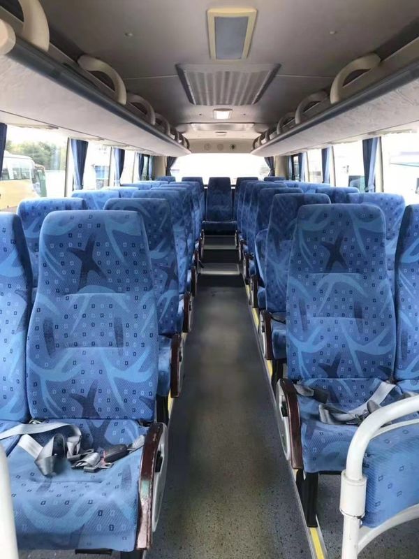 33 assentos 2014 altura azul usada ônibus usada ano do ônibus da cor 3300mm dos treinadores de motor do curso