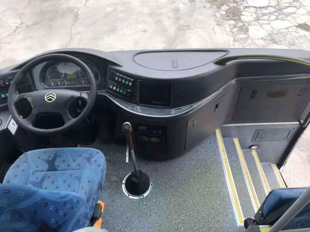 33 assentos 2014 altura azul usada ônibus usada ano do ônibus da cor 3300mm dos treinadores de motor do curso