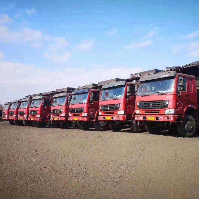Caminhão basculante da mão da grande capacidade modelo de 31 toneladas do modo HOWO-7 da movimentação do peso 8x4 do ò
