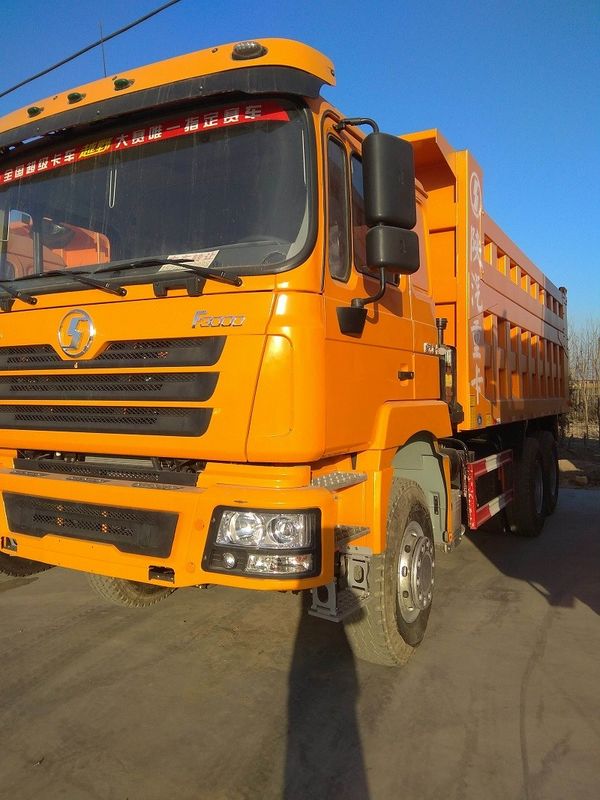 Shacman F3000 usou o caminhão basculante 2018 transmissão manual de 40 toneladas de caminhão de caminhão basculante do ano 6x4