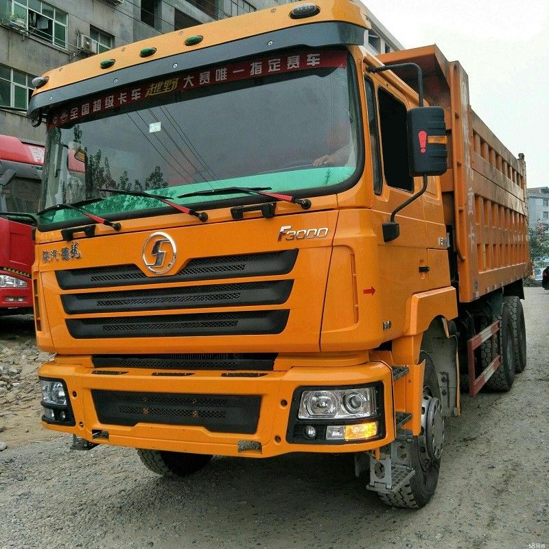 Shacman F3000 usou o caminhão basculante 2018 transmissão manual de 40 toneladas de caminhão de caminhão basculante do ano 6x4