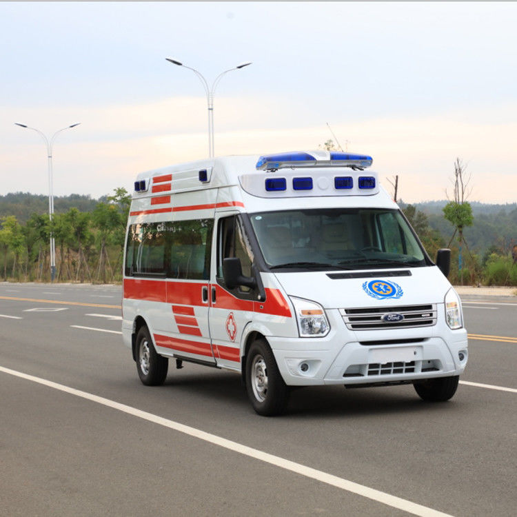 Tipo móvel ambulância da tutela do veículo ICU do objetivo especial de SPV da prevenção com ventilador