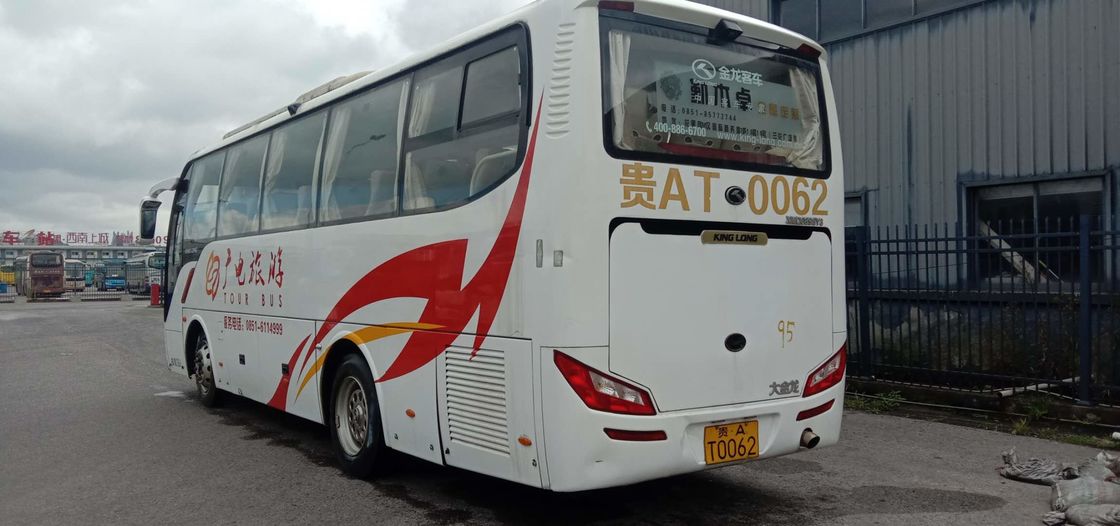2015 anos 168kw diesel Kinglong XMQ6898 usaram o treinador Bus 39/45 de assento luxuoso dos assentos