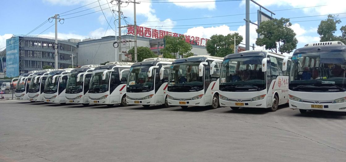 2015 anos 168kw diesel Kinglong XMQ6898 usaram o treinador Bus 39/45 de assento luxuoso dos assentos