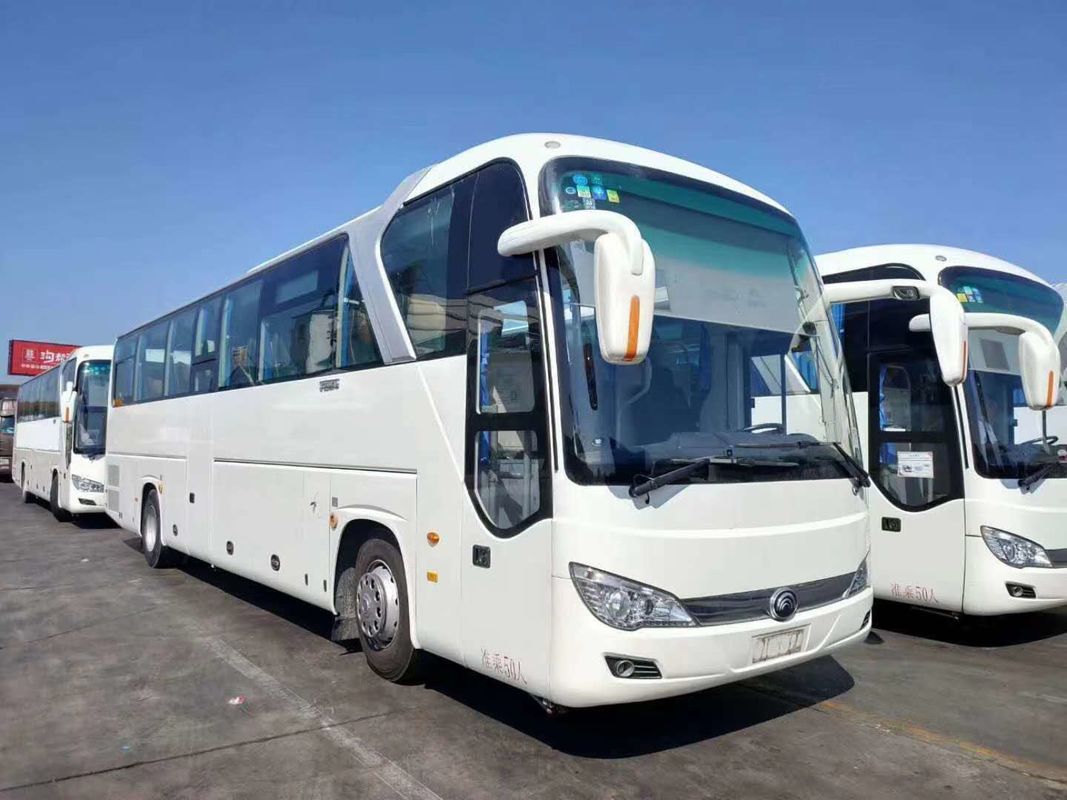 2016 a mão de Yutong segundo dos assentos do ano 50 transporta o treinador Bus para o Euro de aço III do motor de Yuchai do chassi das vendas