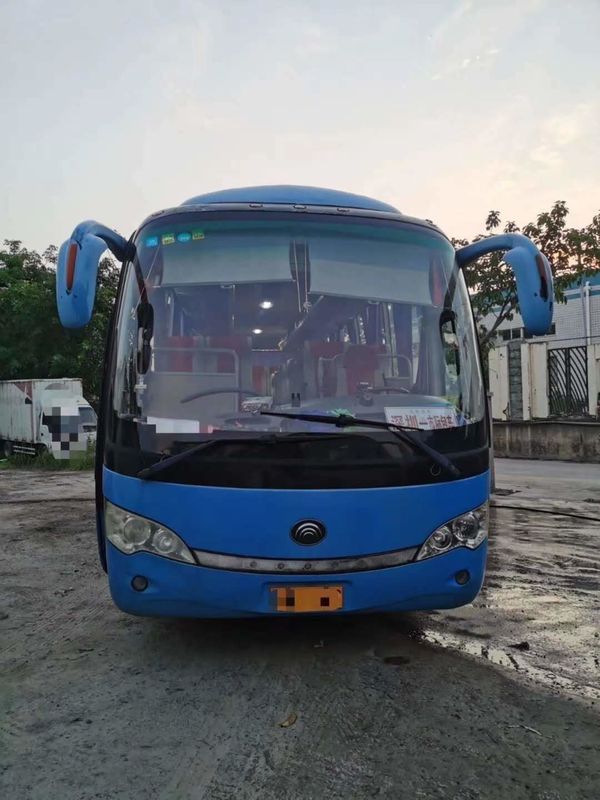 a mão dos assentos da distância entre o eixo dianteira e traseira 162kw 39 de 4250mm em segundo transporta o treinador usado Bus Yutong Buses para vendas