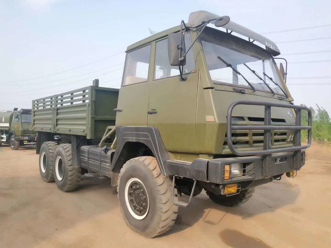 O uso comercial especial Off Road usou o caminhão Shacman 2190 da carga do exército de 280HP 6x6 recondicionado