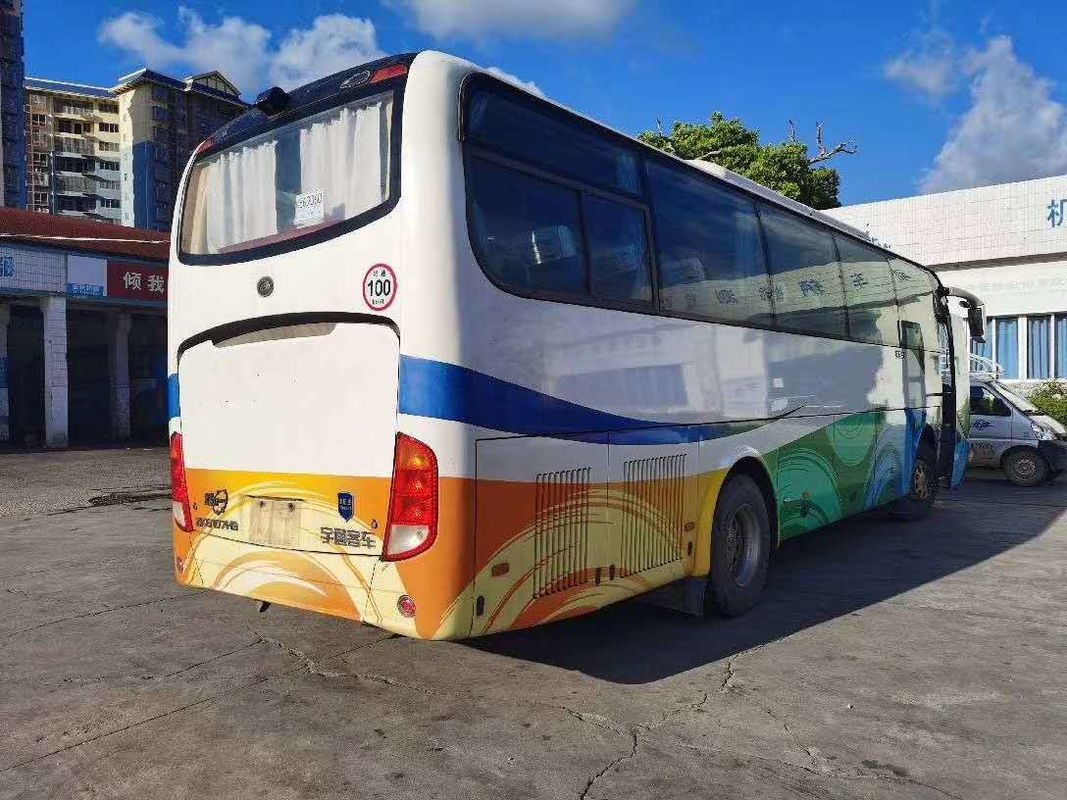 100km/H 180kw 45 assenta Zk6107 ò a mão Yutong transporta boas condições usadas do ônibus de Yutong com C.A.