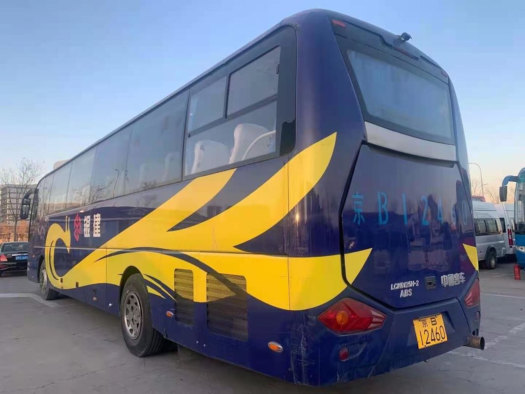 53 assentos LCK6125 Zhongtong usaram o treinador Bus Passenger Buses do Euro III de Bus For Passenger do treinador