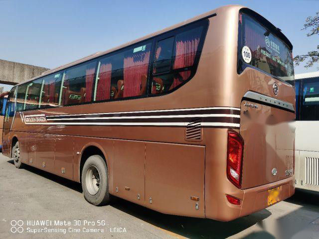 O dragão dourado XML6117 usou o treinador Bus 48 assentos o chassi de aço do Euro V de 2018 anos