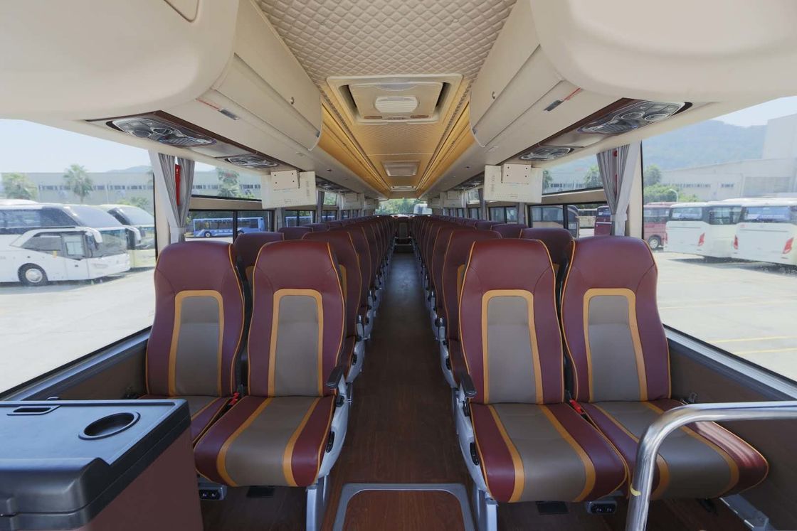 O ônibus de excursão diesel Front Cummins Engine Buses de Axle Euro II novo do dobro do tipo 58-70 assentos usou o dragão dourado XML6125