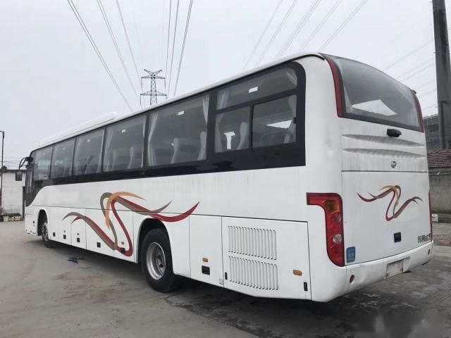 Baixos assentos usados do modelo KLQ6129 53 de Bus Higer Brand do treinador das portas dobro das boas condições do Euro III do chassi da bolsa a ar do quilômetro