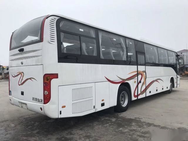 Baixos assentos usados do modelo KLQ6129 53 de Bus Higer Brand do treinador das portas dobro das boas condições do Euro III do chassi da bolsa a ar do quilômetro