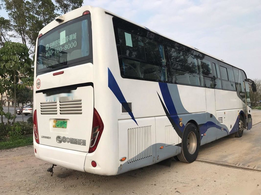 As portas dobro híbridas Óleo-elétricas do motor 155kw do WP do veículo elétrico cobrem Seat usaram o treinador Bus Zhongtong LCK6101 47Seats