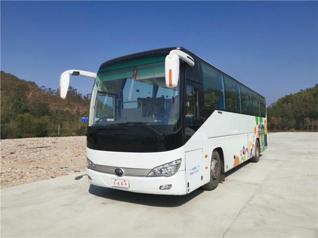 O motor de direção esquerdo 220kw do WP do chassi da bolsa a ar usou o passageiro o ônibus usado assentos de Yutong que do ônibus 50 para vendas modela Zk 6119