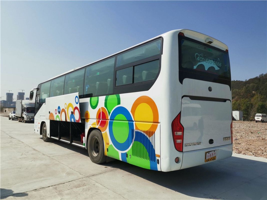 O motor de direção esquerdo 220kw do WP do chassi da bolsa a ar usou o passageiro o ônibus usado assentos de Yutong que do ônibus 50 para vendas modela Zk 6119