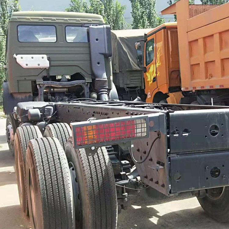 Beiben conduz toda 6 chassis 420HP do caminhão de Off Road da roda para a estrada má
