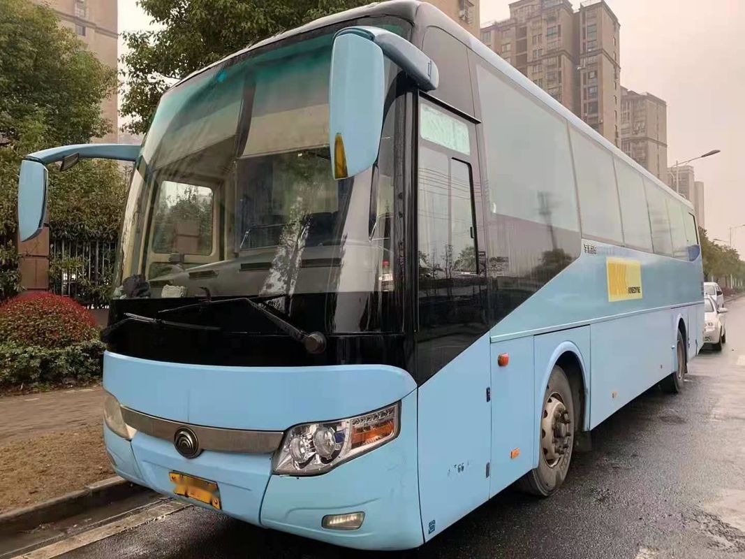 O treinador usado Bus Yutong Brand que ZK6117 65 assenta o passageiro usado do motor 120km/H de Yuchai única porta traseira transporta a direção esquerda