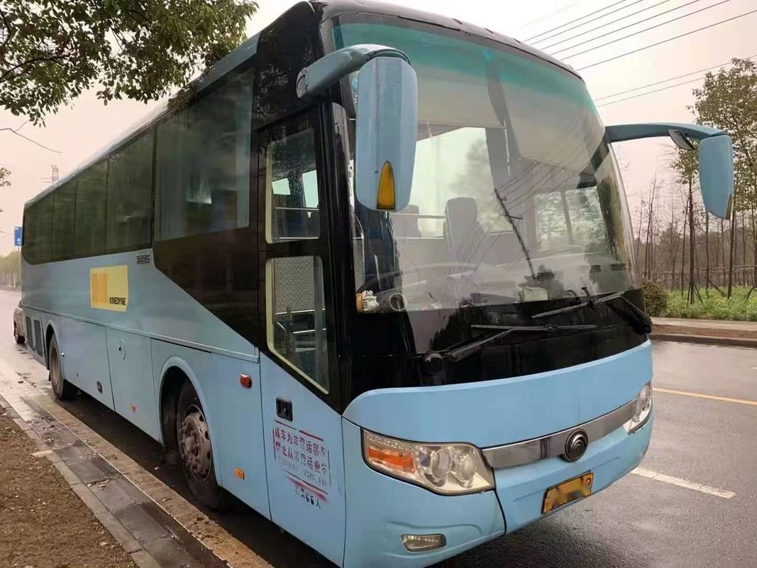 O treinador usado Bus Yutong Brand que ZK6117 65 assenta o passageiro usado do motor 120km/H de Yuchai única porta traseira transporta a direção esquerda