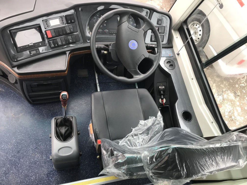 Ônibus novo do turismo da condução à direita nova dos assentos de Bus SLK6102CNG 35 do treinador de Shenlong com motor diesel