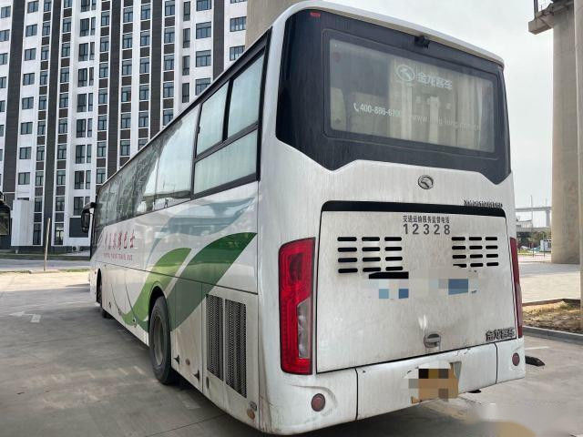 Embalagem Nude usada do baixo quilômetro da movimentação da mão esquerda do chassi da bolsa a ar dos assentos de Bus Kinglong XMQ6112 51 do treinador