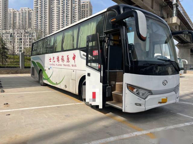 Embalagem Nude usada do baixo quilômetro da movimentação da mão esquerda do chassi da bolsa a ar dos assentos de Bus Kinglong XMQ6112 51 do treinador