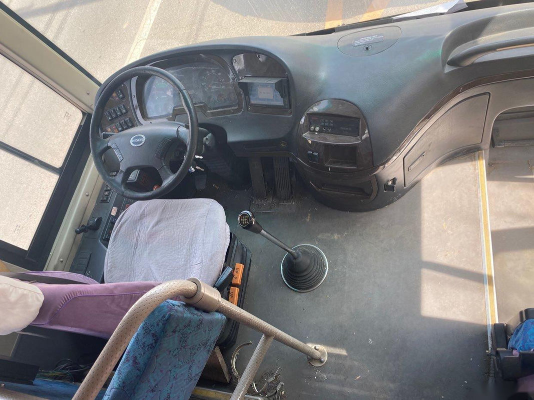Ônibus usado única porta usado usado do passageiro da movimentação de Bus Left Hand do treinador do ônibus KLQ6119 51 assentos mais altos
