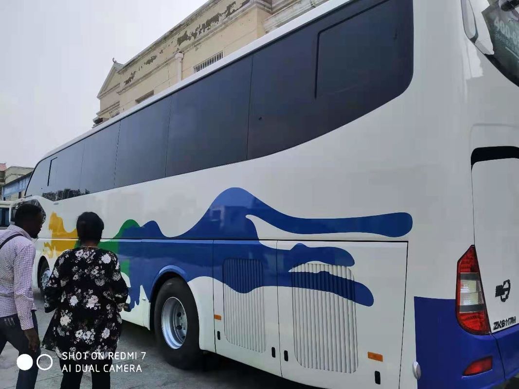 53 treinador usado ônibus usado assentos Bus de Yutong ZK6117 motor diesel de 2012 anos NENHUM acidente