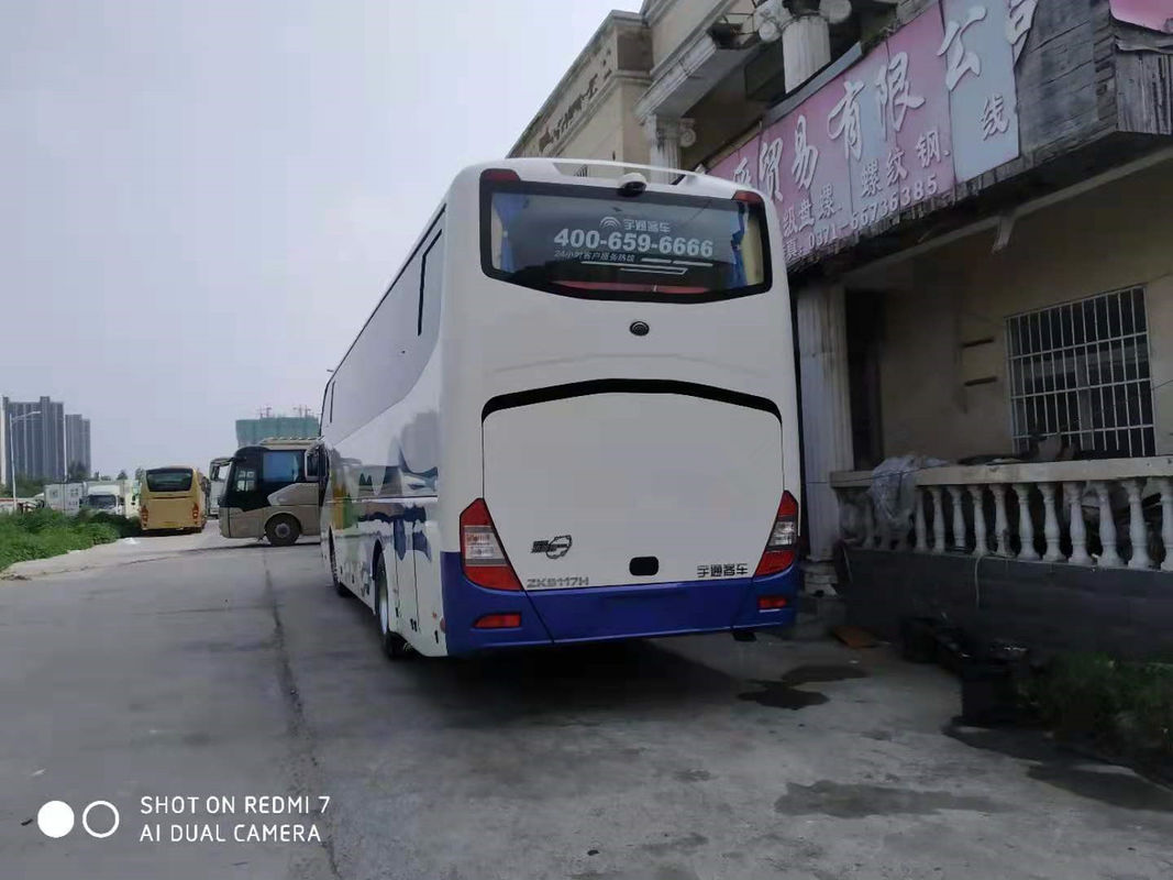53 treinador usado ônibus usado assentos Bus de Yutong ZK6117 motor diesel de 2012 anos NENHUM acidente