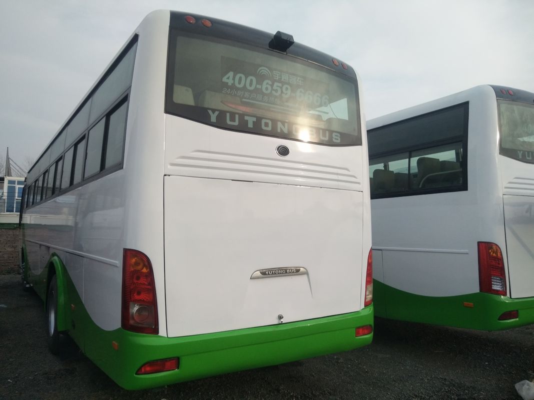 Yutong usado transporta o treinador usado Bus For Congo do ônibus de excursão de Front Engine Bus 53 do chassi os assentos de aço